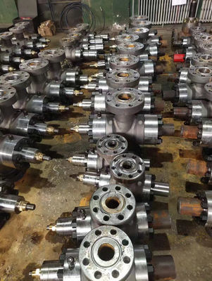 سرچاهی قابل تنظیم منیفولد کشنده 9 اینچی با دریچه های خفه کننده