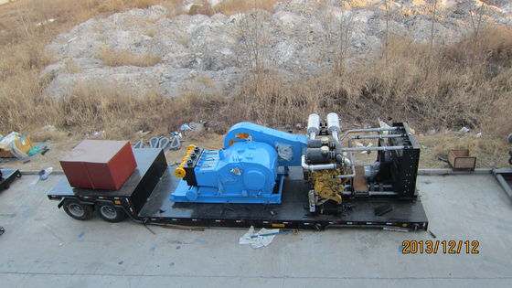 پمپ گل حفاری زمینی F500-F1600 پمپ 1640KW 2200HP API 7K پمپ دیزل