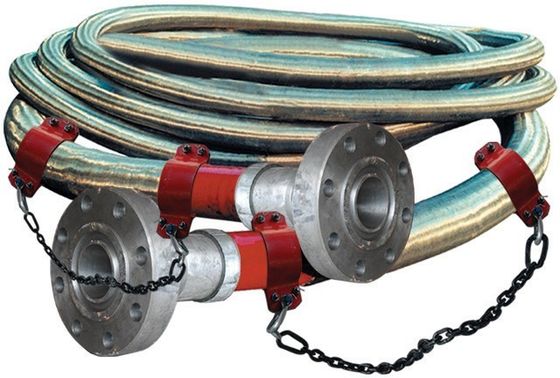 3 1/2 &quot;ID لوله فشرده بالا Coflexip 5000 Psi لوله ضد آتش برای میدان نفت API 16C