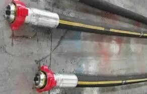فشار کاری 4 اینچ ID 5000psi API 7K Monogrammed Vibrator Rotary Hose