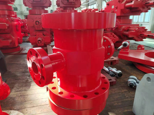 قرقره حفاری صلیب گلی 13 اینچ 2000 Psi سر چاه قرقره