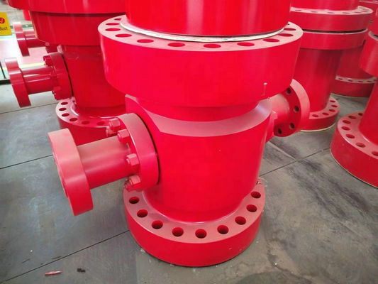 تجهیزات سر چاهی 11 اینچ 2000 3000 5000 Psi حفاری قرقره گلی متقاطع