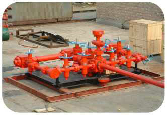 3 1/8 اینچ -3000psi خفه کردن منیفولد نفتی با استفاده از سرچاه