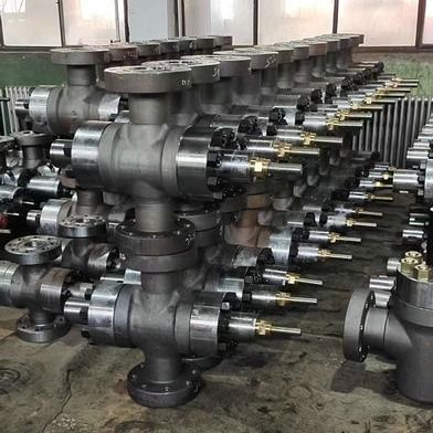 منیفولد کشنده 16 اینچی منیفولد نفت و گاز از فولاد ضد زنگ 15000 psi