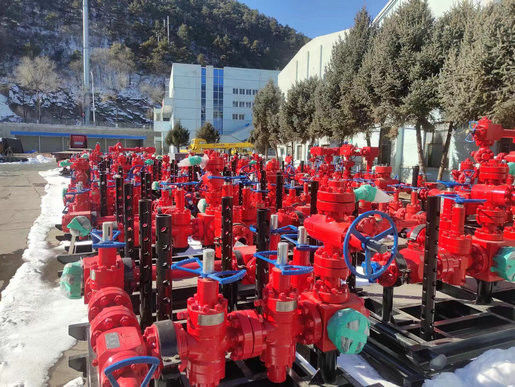 API 16C Choke Kill Manifold چاه کنترل خفه کن هیدرولیک منیفولد