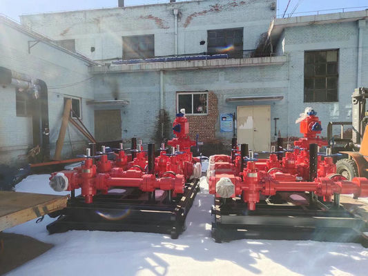 2 منیفولد کشنده خفگی 1/16 اینچ 20000psi برای آزمایش چاه میدان نفتی