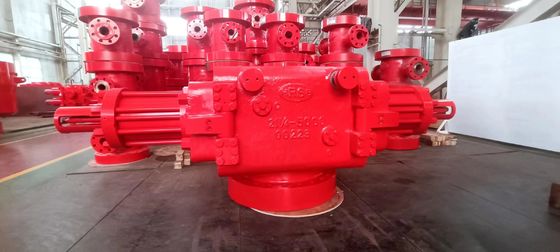 فلنج پایینی 11 اینچ -5000PSI Shaffer نوع ریخته گری تک رام BOP API 16A