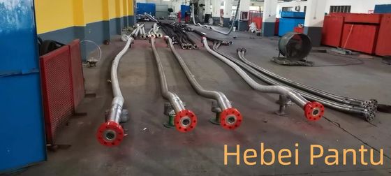 3 1/8 اینچ فلنج دار، 5000 psi شلنگ Coflexip برای خط خفه با پوشش محافظ انعطاف پذیر فولاد ضد زنگ