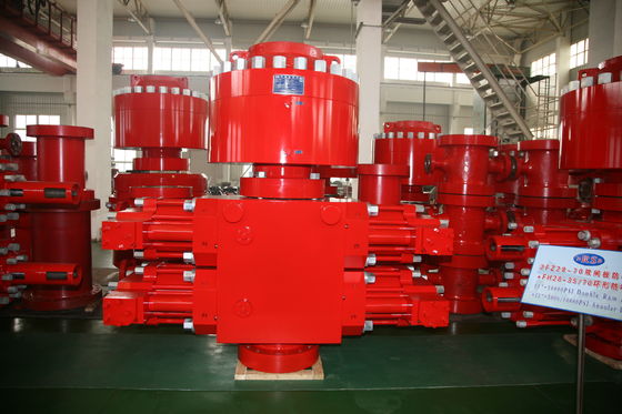 13 5/8 &quot; - 15000psi Shaffer نوع سیستم پیشگیری از انفجار با سیلندر تقویت کننده دوبرابر رام