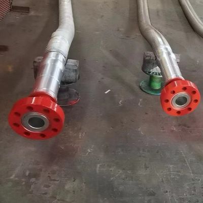 3 &quot;900LB فلنج 3 1/2&quot; ID فشار بالا لوله Coflexip 5000 Psi لوله ضد آتش برای میدان نفت API 16C