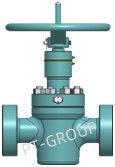 5000psi 10000psi API 6A استاندارد دریچه دستی 4 1/16 &quot;