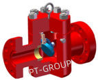 API 6A استاندارد Swing Lift Type Check Valve Anti Corrosion 3 1/8 &quot; 5000psi
