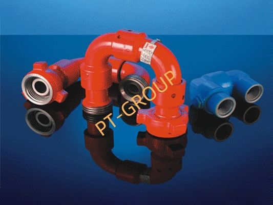 فشار بالای آرنج متحرک، مفصل سوئیول 1000psi-2000psi فشار کاری