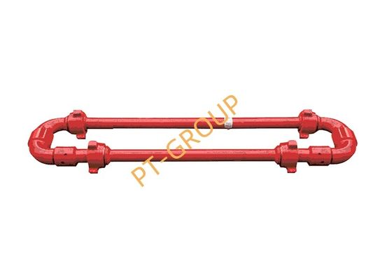 2′′ 5000 psi فشار کار Chicksans کانکتورهای 12 &quot;طول