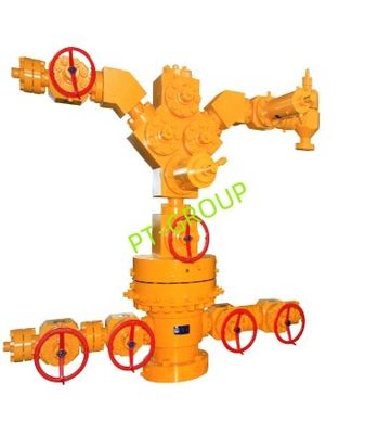 کلاهک سر API 6A ضد خوردگی یکپارچه سر چاه و درخت کریسمس