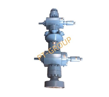 کلاهک سر API 6A ضد خوردگی یکپارچه سر چاه و درخت کریسمس